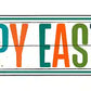 Happy Easter Metal Arrow Sign