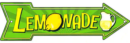 Lemonade Metal Arrow Sign