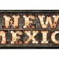 New Mexico Route 66 Bulb Letters Metal Arrow Sign