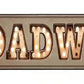 Broadway Bulb Letters Metal Arrow Sign