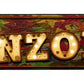 The Fun zone Bulb Letters Metal Arrow Sign