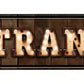 Entrance Bulb Letters Metal Arrow Sign