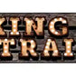 Hiking Trails Bulb Letters Metal Arrow Sign