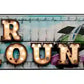 Fair Grounds Bulb Letters Metal Arrow Sign