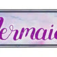 Mermaid Zone Metal Arrow Sign
