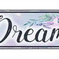 Dream Zone Metal Arrow Sign