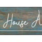 Beach House Addict Metal Arrow Sign