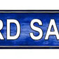 Yard Sale Right Metal Arrow Sign