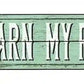 My Barn My Rules Metal Arrow Sign