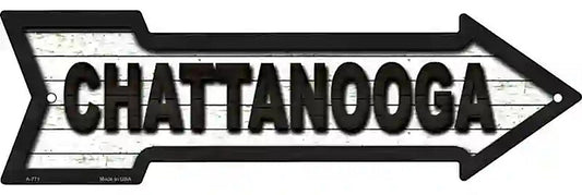 Chattanooga Metal Arrow Sign