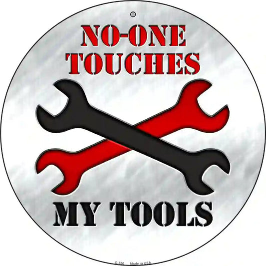 My Tools Novelty Metal Circular Sign