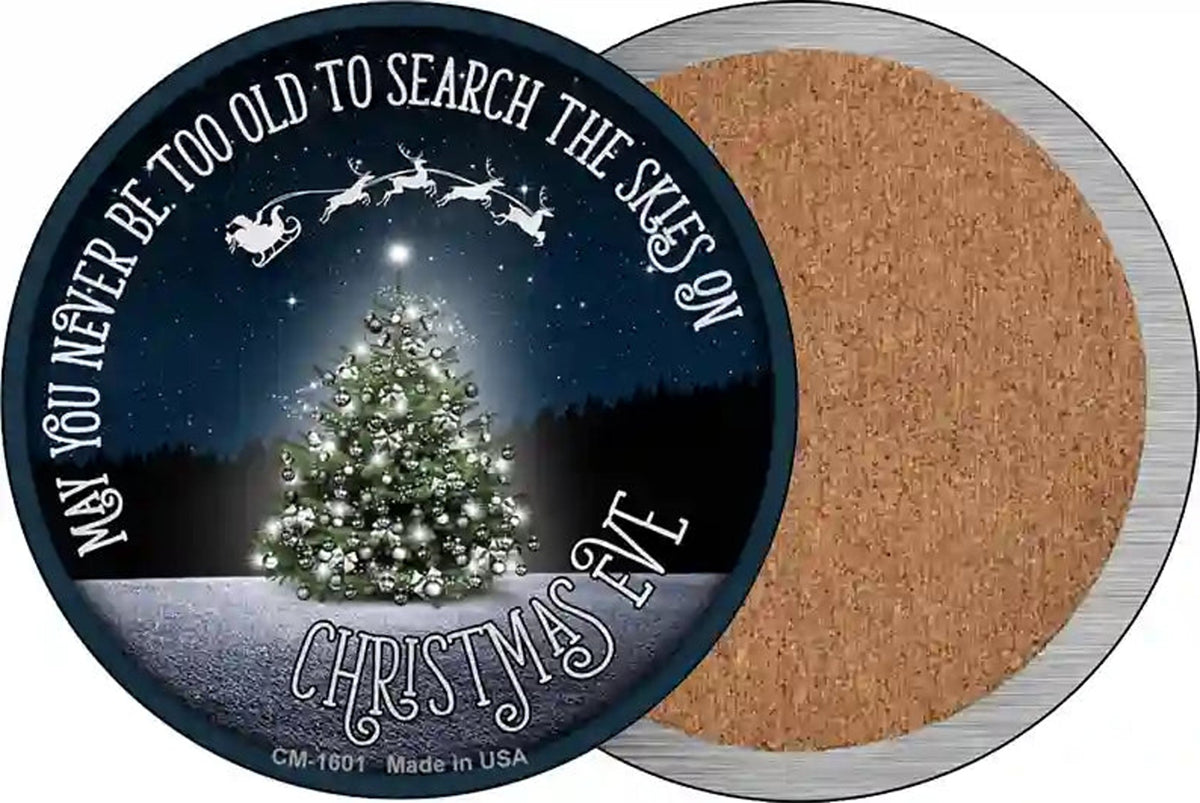 Search The Skies Novelty Circle Coaster Set of 4