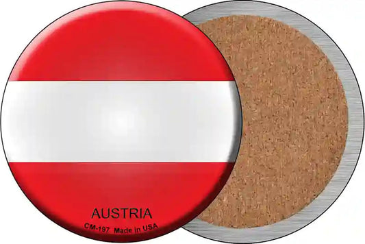 Austria Novelty Circle Coaster Set of 4