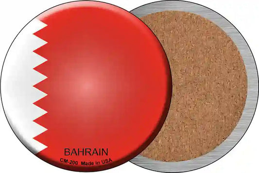 Bahrain Country Novelty Circle Coaster Set of 4