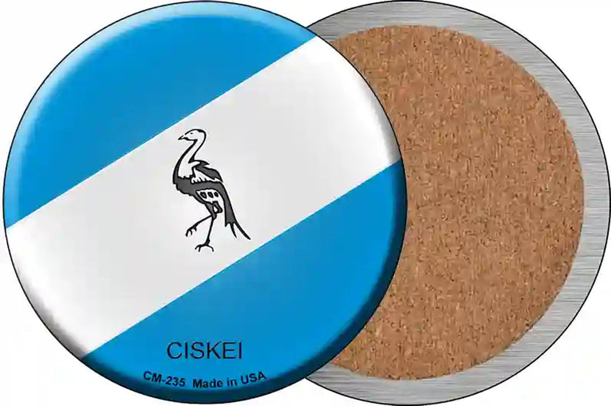 Ciskei Country Novelty Circle Coaster Set of 4