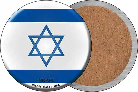 Israel Country Novelty Circle Coaster Set of 4