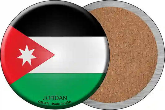 Jordan Country Novelty Circle Coaster Set of 4