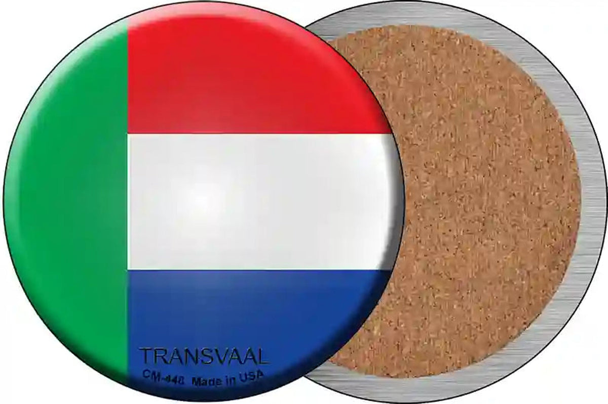 Transvaal Country Novelty Circle Coaster Set of 4
