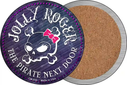 The Pirate Next Door Novelty Circle Coaster Set of 4