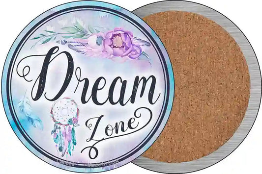 Dream Zone Novelty Circle Coaster Set of 4