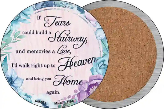 Bring You Home Again Novelty Circle Coaster Set of 4