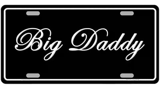 Big Daddy Novelty License Plate