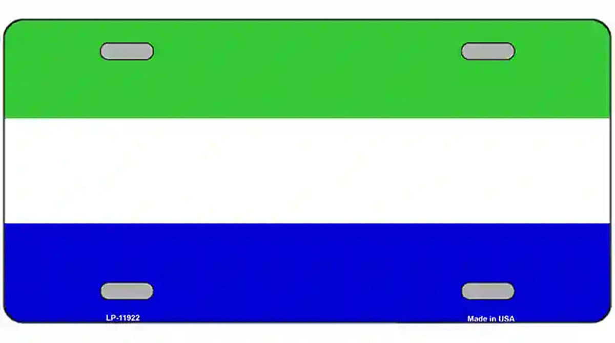 Galapagos Island Flag Metal Novelty License Plate