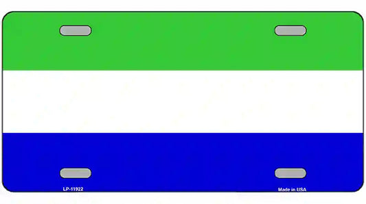 Galapagos Island Flag Metal Novelty License Plate