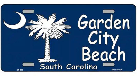 Garden City Beach South Carolina Metal Novelty License Plate