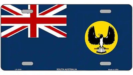 South Australia Flag Metal Novelty License Plate