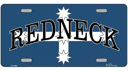 Redneck Eureka Metal Novelty License Plate