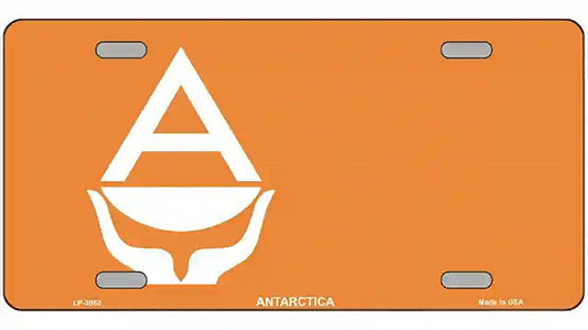 Antarctica Flag Metal Novelty License Plate
