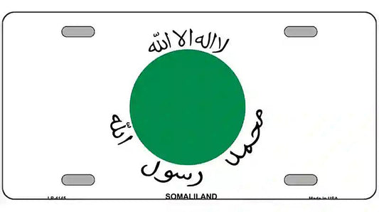 Somaliland Flag Metal Novelty License Plate