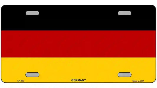 Germany Flag Metal Novelty License Plate
