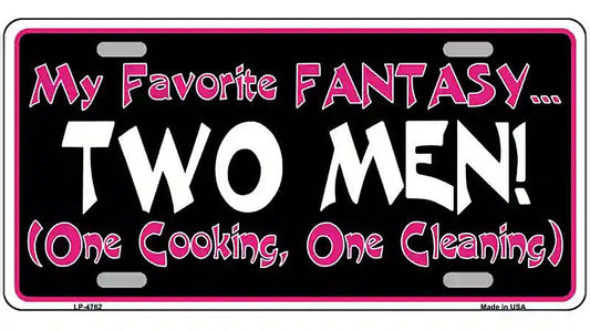 My Favorite Fantasy Novelty Metal License Plate