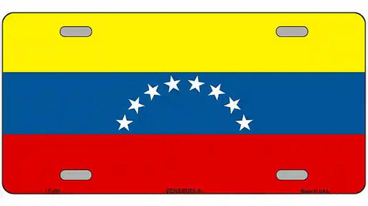 Venezuela Metal Novelty License Plate