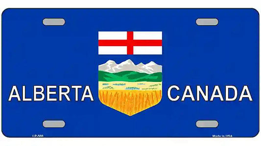 Alberta Canada Metal Novelty License Plate