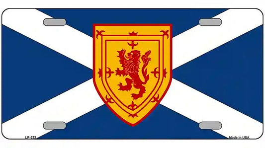 Scotland St Andrews Flag Metal Novelty License Plate