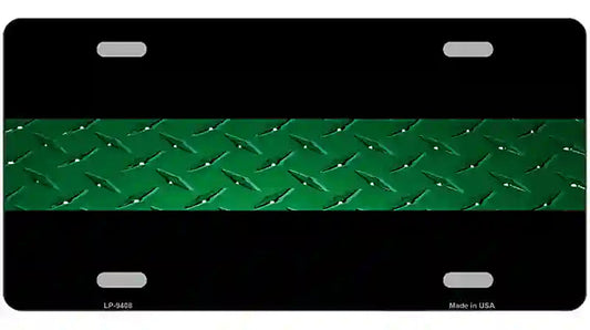 Federal Agents Diamond Novelty Metal License Plate