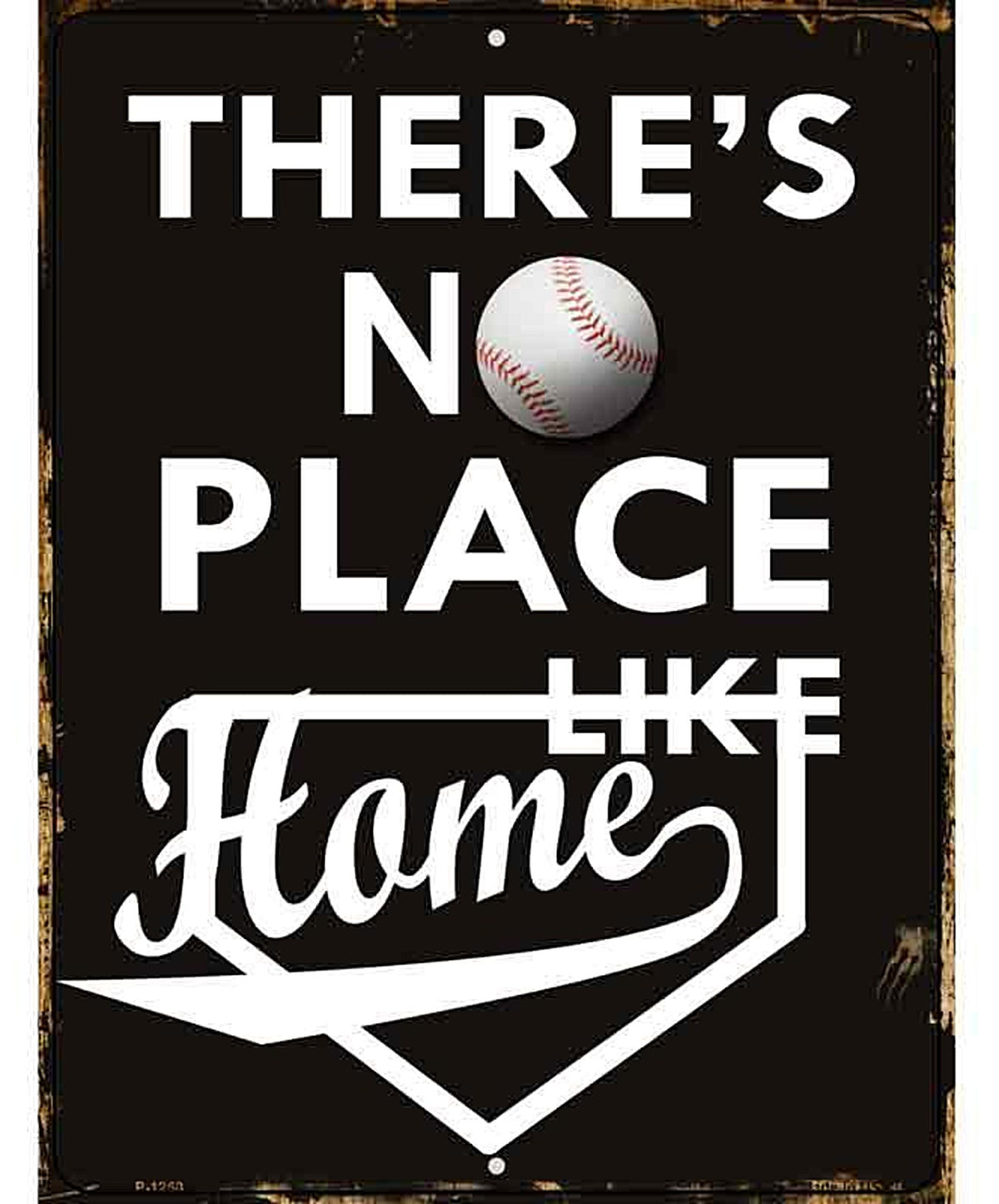 No Place Like Home Metal Novelty Parking Sign