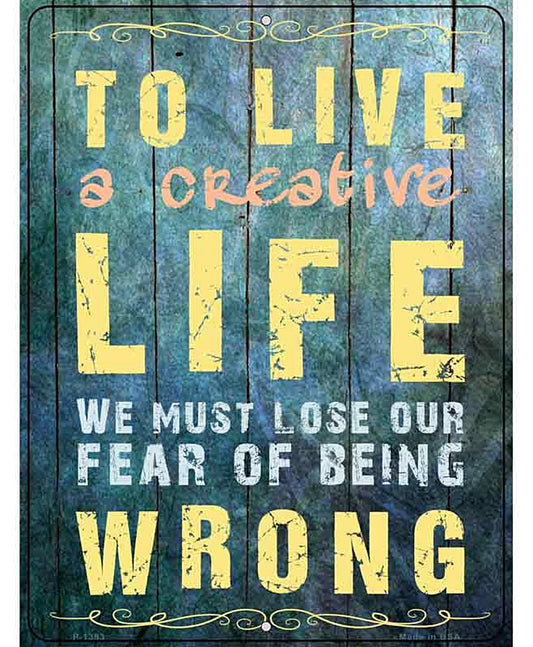 Creative Life Metal Novelty Parking Sign