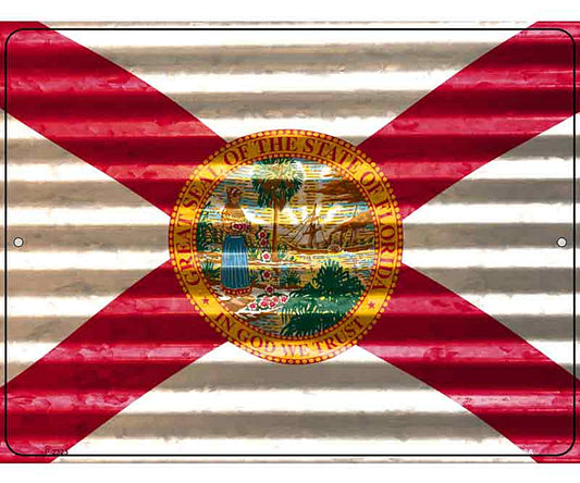 Florida Flag Novelty Parking Sign