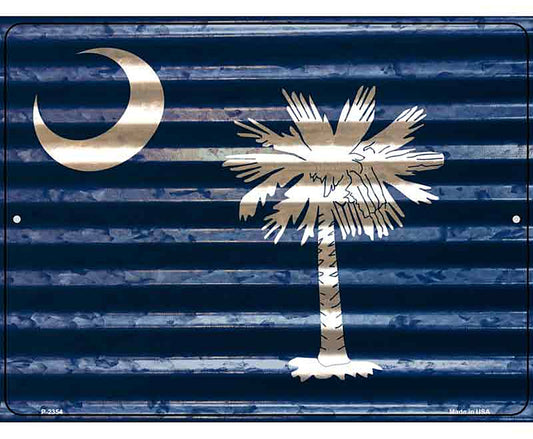 South Carolina Flag Novelty Parking Sign