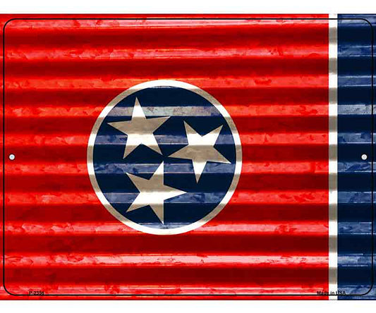 Tennessee Flag Novelty Parking Sign