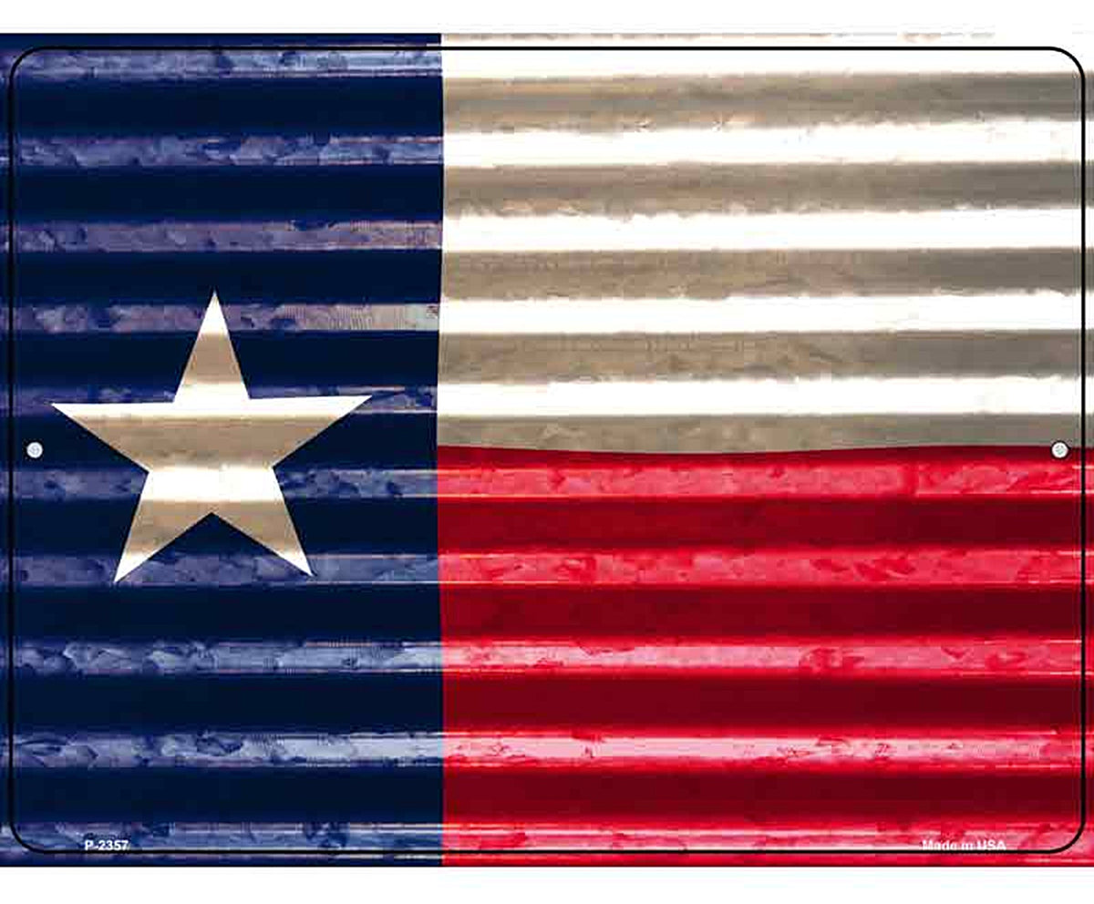 Texas Flag Novelty Parking Sign