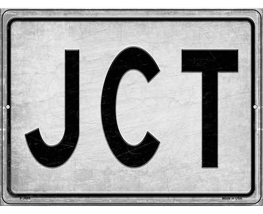 JCT Novelty Metal Parking Sign