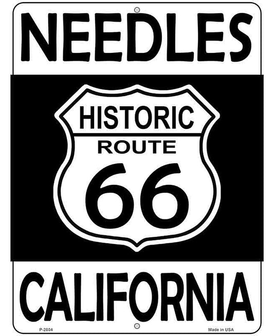 Needles California Historic Route 66 Novelty Metal Parking Sign