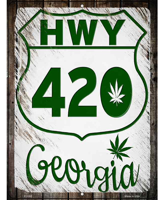 HWY 420 Georgia Novelty Metal Parking Sign