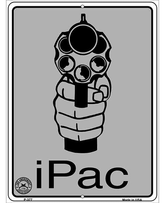 iPac Metal Novelty Parking Sign