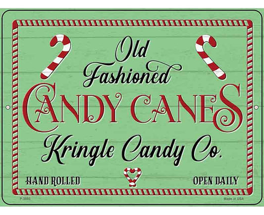 Kringle Candy Co Novelty Metal Parking Sign